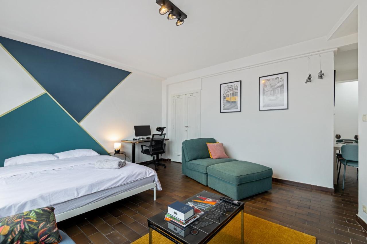 Cozy Antwerp - Cityview Studio Free Parking Exterior photo