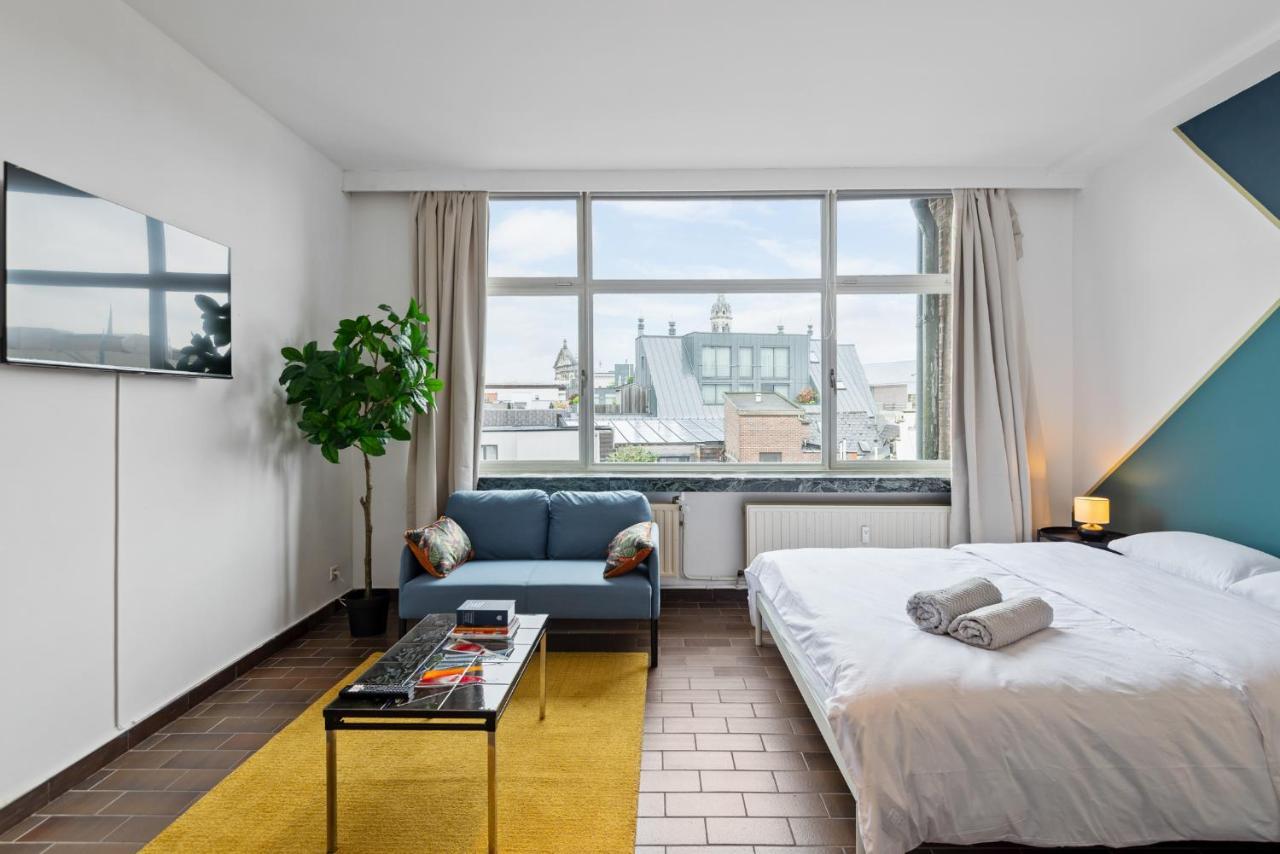 Cozy Antwerp - Cityview Studio Free Parking Exterior photo